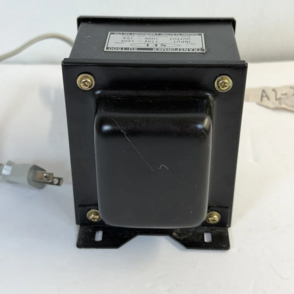 S.E.L. SU-1500 Step-Down Transformer 110V-120V to 100V 15A Japan Import A2-200
